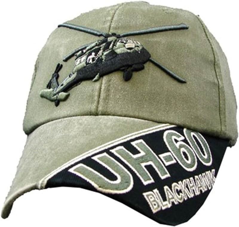 Air Force UH-60 Blackhawk Ball Cap,Green,Adjustable - Product Image