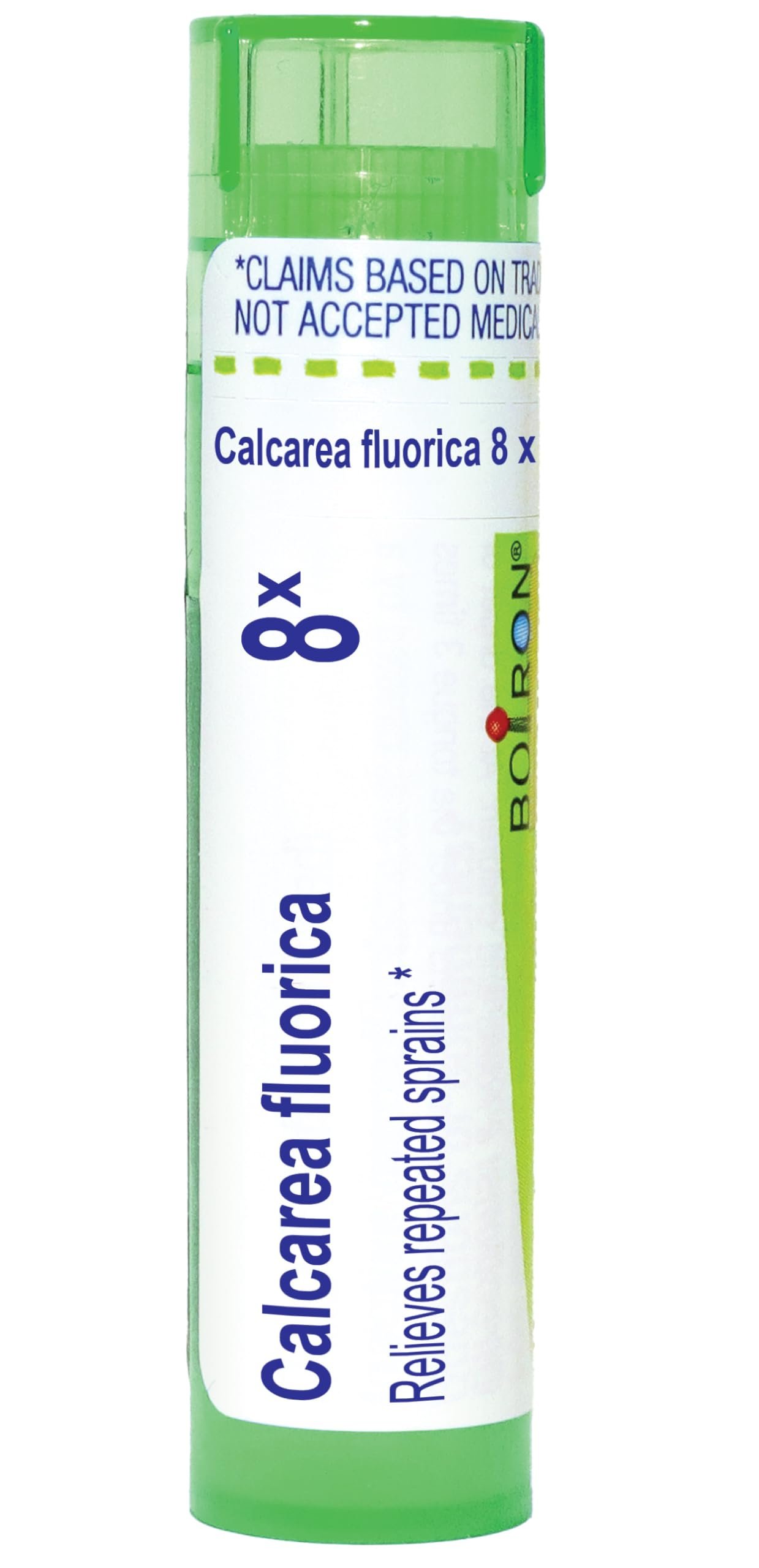 Boiron Calcarea Fluorica 8X for Repeated Sprains - 80 Pellets - Product Image