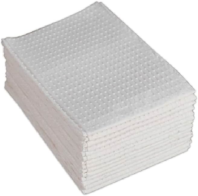 Avalon Papers Professional Towels, White, 13" x 18" (Pack of 500) - Waffle Embossed - 3-Ply Tissue - Dental Consumables (1001A) - Product Image