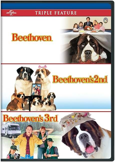 Beethoven / Beethoven's 2nd / Beethoven's 3rd Triple Feature [DVD] - Product Image