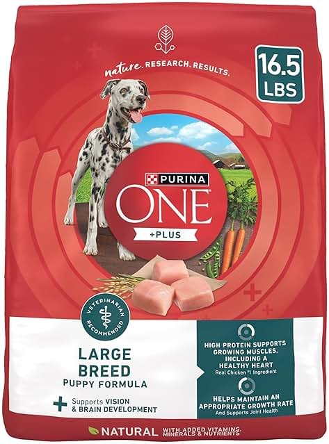 Purina ONE Plus Large Breed Puppy Food Dry Formula - 16.5 lb. Bag - Product Image