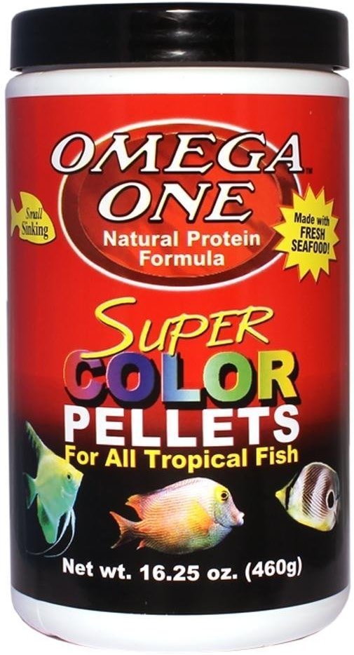 Omega One Super Color Pellets Sinking 16.25oz - Product Image
