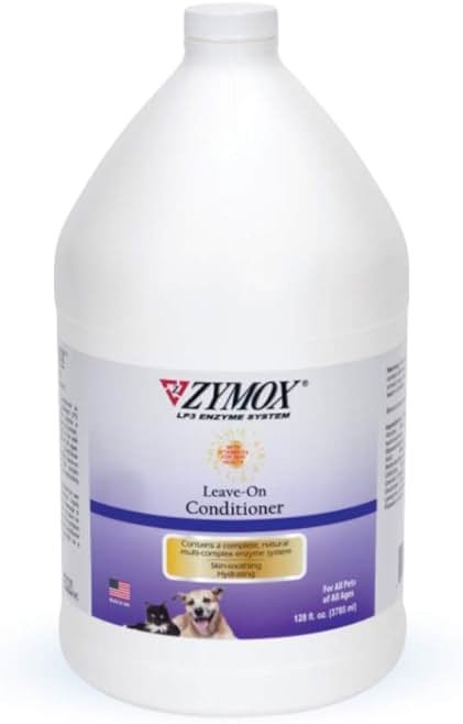 ZYMOX Leave-in Conditioner with Vitamin D3 for Cats & Dogs, 1gal - Product Image