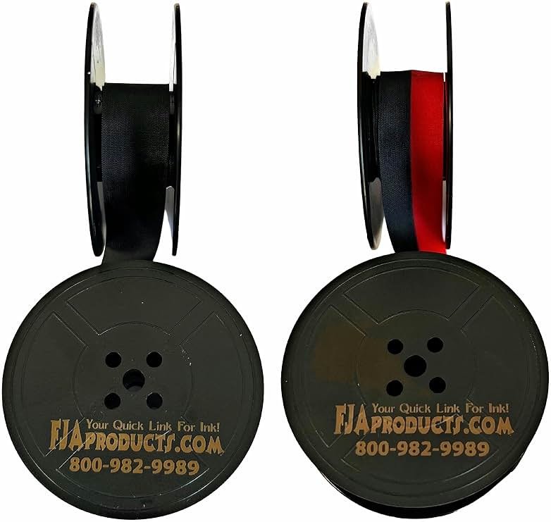 FJA Products Royal Quiet Deluxe Twin Spool Combo Pack Typewriter Ribbon - 2 Pack - Product Image