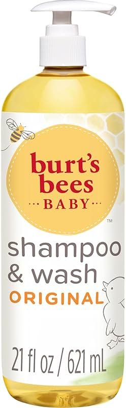 Baby Shampoo & Wash, Burt's Bees Tear Free Soap, Baby Care, Original, 21 Ounce (Packaging May Vary) - Product Image