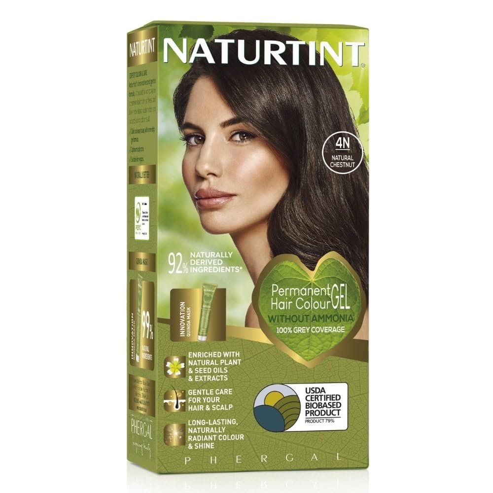 Naturtint 4N Natural Chestnut Hair Color, 5.07 FZ - Product Image