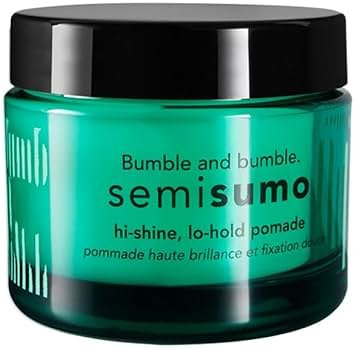 Bumble and bumble. Semisumo Hi-Shine Hair Pomade | Creates Definition | Anti Frizz | Subtle Hold, Hi-shine Finish | For Medium to Thick Curly, Wavy, Straight Hair, 1.5 Ounce - Product Image