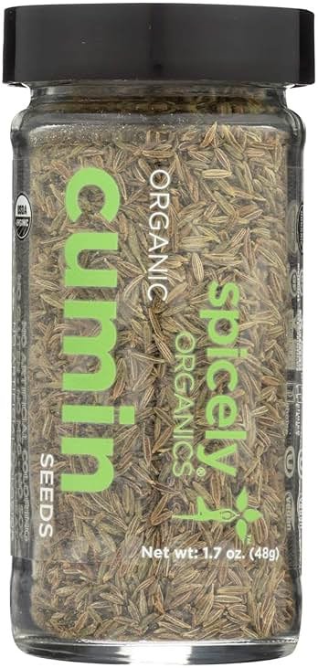 SPICELY Organic Cumin Seeds Whole, 1.8 OZ - Product Image