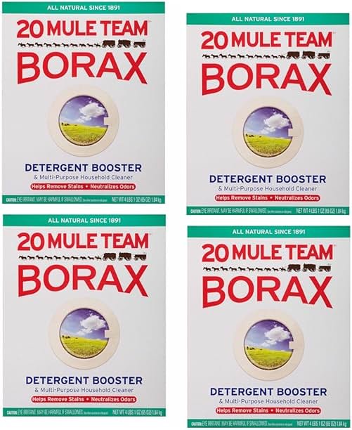 20 Mule Team Borax Laundry Booster, 76 Ounce (Pack of 4) - Product Image