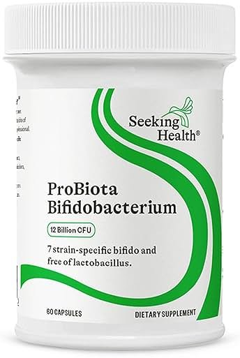 Seeking Health ProBiota Bifidobacterium, 60 Capsules, Probiotic Supplement for Digestive Health, Bifido Only, Vegan- and Vegetarian-Friendly, Supports Colon Health and Immune System* - Product Image