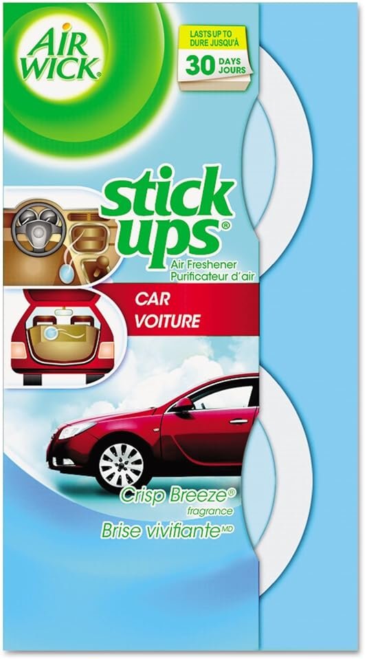 Air Wick Stick Ups Air Freshener, Crisp Breeze, 2 Count - Product Image