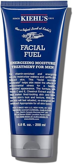 Kiehl's Facial Fuel Moisturizer for Men, Men's Face Cream, Daily Face Moisturizer and Lotion with Vitamin C for Anti-Aging and Wrinkles, Daily Moisturizing Cream Skincare - Product Image