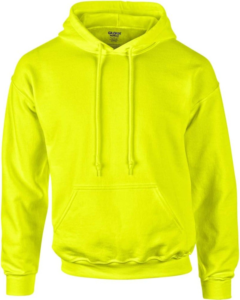 Heavy Blend 8 oz. 50/50 Hood (G185) Safety Green, 2XL - Product Image