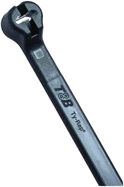 MS3367-2-0 Black Ultraviolet Resistant 14" Cable Tie TY28MX (1000 Per Bag) - Product Image
