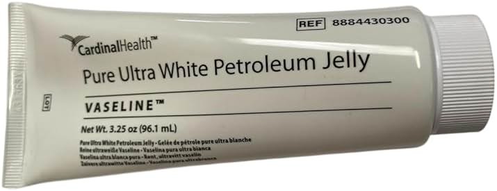 Vaseline Pure Ultra White Petroleum Jelly Ointment, Kendall, 2-pack, 3.25 oz. each - Product Image