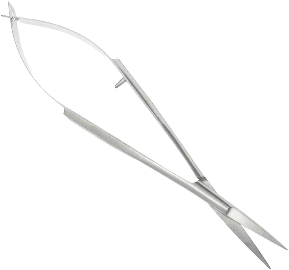 SE 4-1/2" Curved Iris Scissors with Spring - SP46C - Product Image