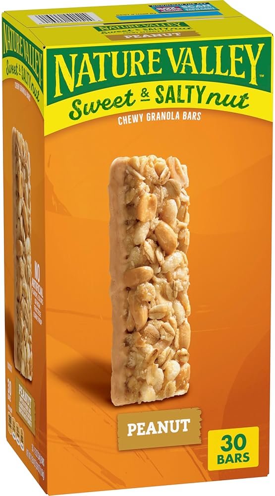 Nature Valley Sweet and Salty Granola Bars, Peanut, 30 Bars, 36 OZ - Product Image