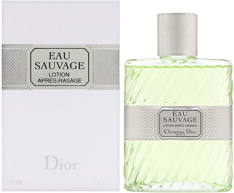 Eau Sauvage By Christian Dior For Men. Aftershave 3.4 Oz / 100 Ml. - Product Image