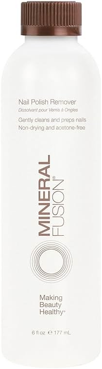 Mineral Fusion Nail Polish Remover - Acetone-Free Nail Care - Non Drying Liquid Formula - 6 fl oz - Product Image