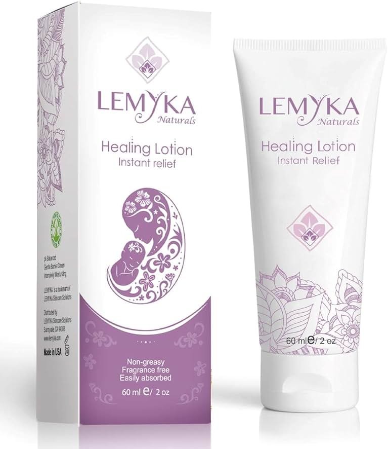 Rosacea cream -face redness relief facial rash lotion for eczema, psoriasis, hives, and dry skin, LEMYKA natural healing for babies and adults - Product Image