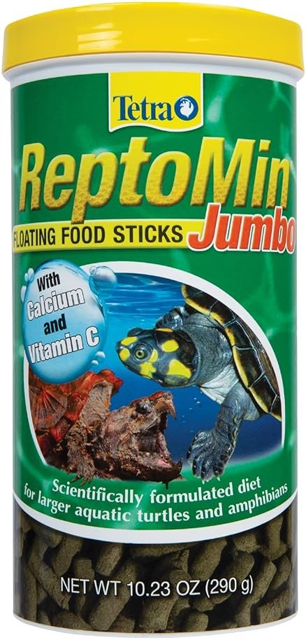 Tetra ReptoMin Jumbo Floating Food Sticks 10.23 Ounces, For Small Aquatic Turtles And Amphibians - Product Image