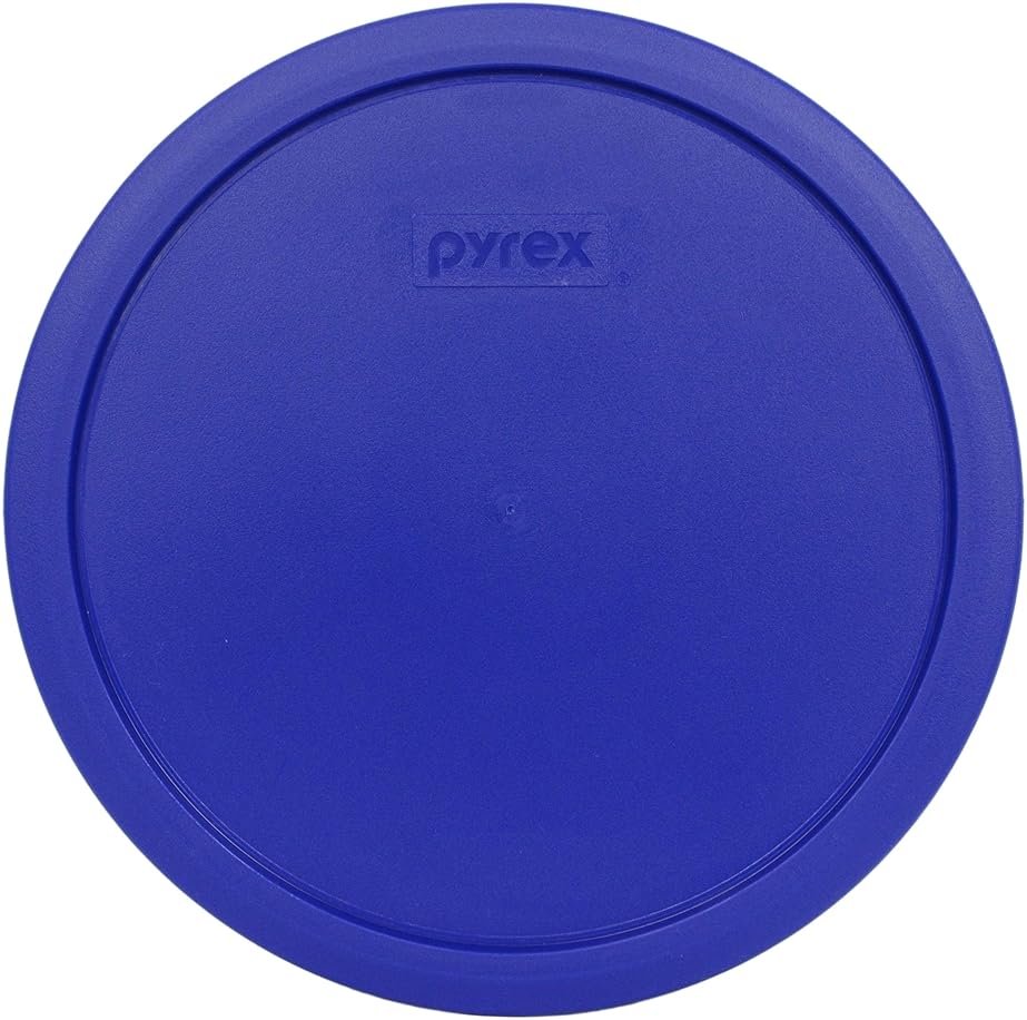 Pyrex 7403-PC 10-Cup Cadet Blue Sculpted Mixing Bowl Replacement Food Storage Lid - Made in USA - Product Image