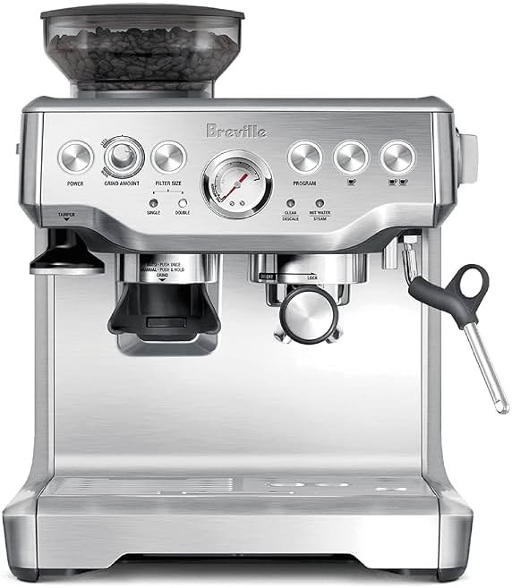 Breville Barista Express Espresso Machine BES870XL, Brushed Stainless Steel - Product Image