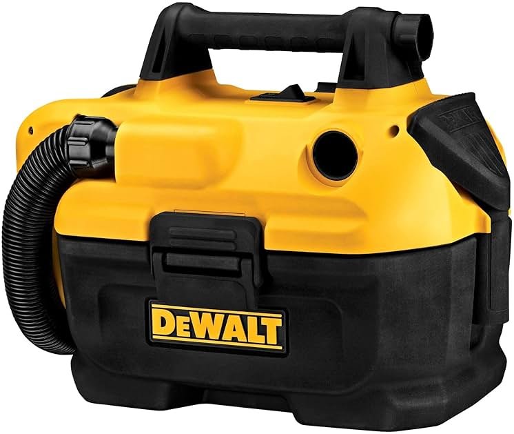 DEWALT 20V MAX Cordless Shop Vac, Wet Dry Vacuum Cleaner, Portable 2 Gallon Wet Dry Vac, Strong Suction Shop Vacuum with Hepa Filter, Tool Only (DCV580H) - Product Image