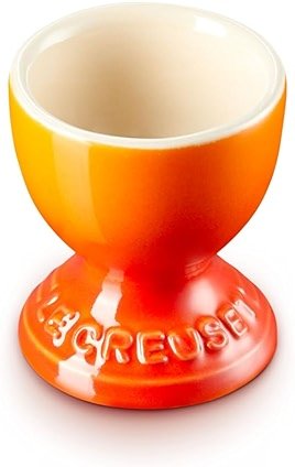 Le Creuset Stoneware Egg Cup, 2", Flame - Product Image