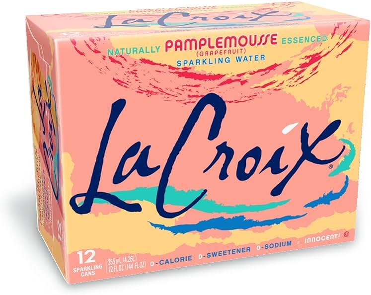 La Croix Sparkling Water, Grapefruit, 12 Fl Oz (Pack of 12) - Product Image