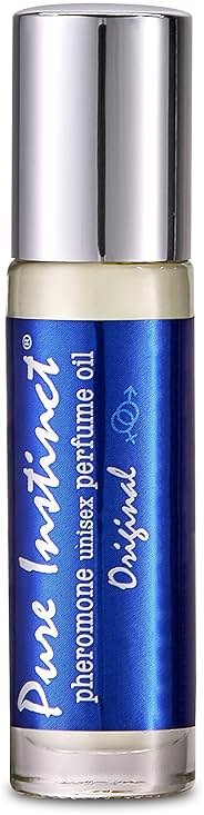 Pure Instinct Roll-On - The Original Pheromone Infused Essential Oil Perfume Cologne - Unisex For Men and Women - TSA Ready - Product Image