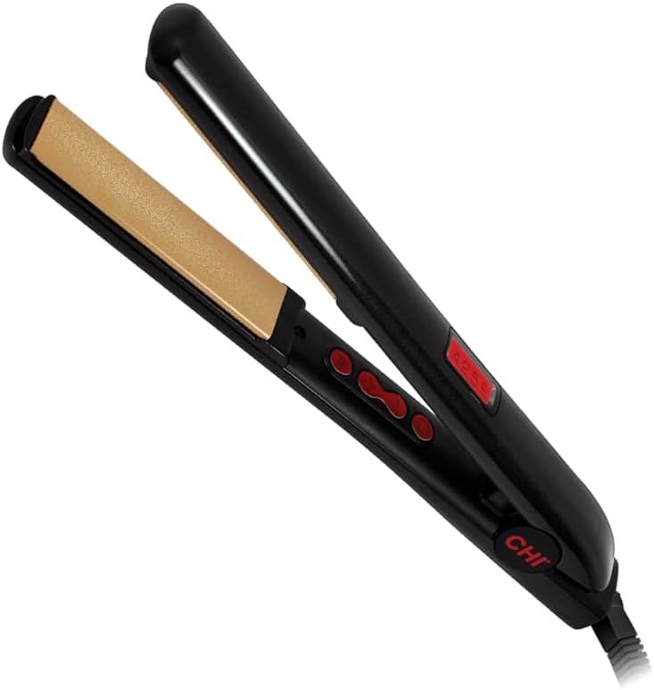 CHI G2 Titanium Infused Ceramic 1" Flat Iron Hair Straightener, Digital Temperature Control, Color-Coded Heat Settings for All Hair Types, Fast Heat-Up & Smooth Frizz-Free Finish - Product Image