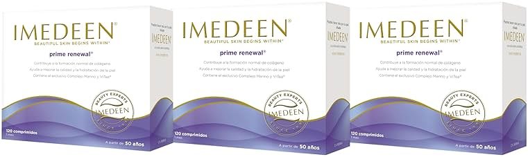 Imedeen Prime Renewal Tablet (120 Count) Skin Collagen Formula for 50 Plus Skincare Beauty Supplement - Product Image