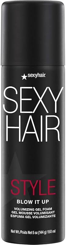 SexyHair Style Blow It Up Volumizing Gel Foam, 5 Oz | Up to 50% More Volume | Adds Shine - Product Image