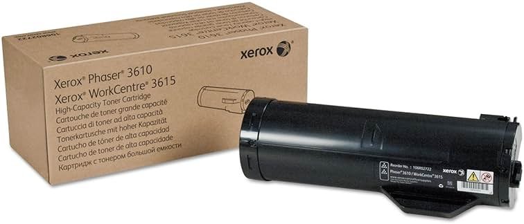 Xerox Phaser 3610/3615/ M455/ P455 Black High Capacity Toner Cartridge (14,100 Pages) - 106R02722 - Product Image