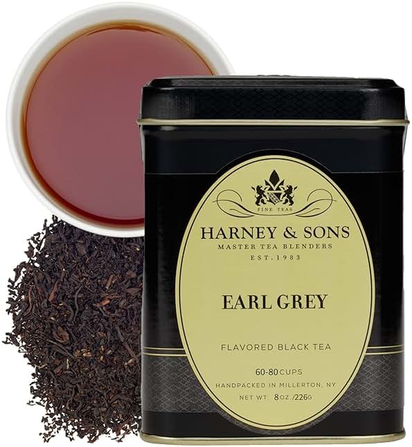 Harney & Sons Earl Grey, 8 oz Loose Leaf Tea - Product Image