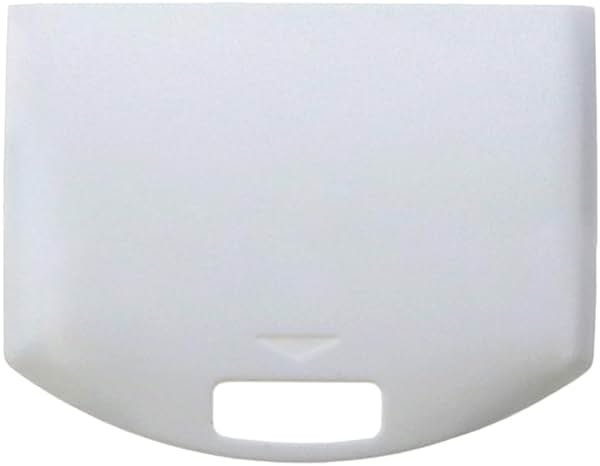 OSTENT Battery Protector Cover Door Repair Parts Replacement for Sony PSP 1000 Console Color White - Product Image