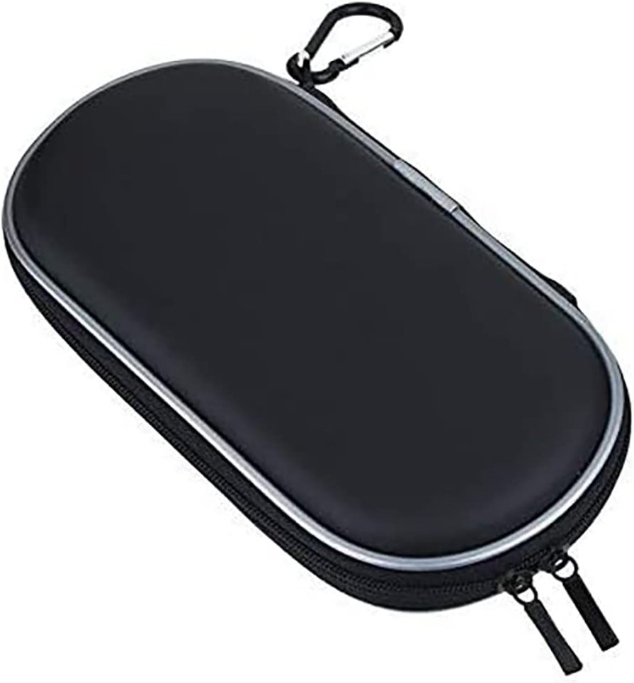 OSTENT Protect Hard Travel Carry Guard Shell Case Cover Bag Pouch for Sony PS Vita PSV Color Black - Product Image