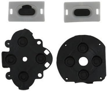 OSTENT 2 x Rubber Direction Button Switch Conductive Pad Set Repair for Sony PSP 1000 - Product Image