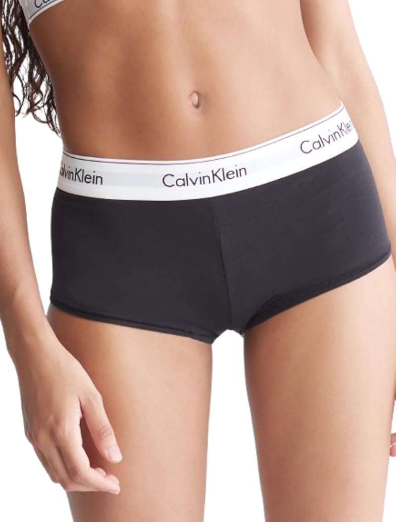 Calvin Klein Women's Cotton Boyshort Panty - Product Image