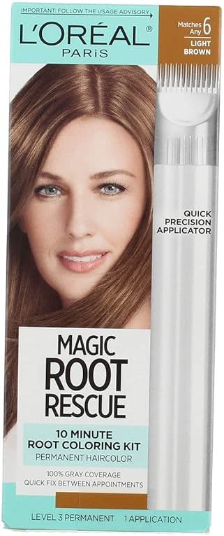 Loreal Root Rescue #6 Light Brown Shade, Size 1ct - Product Image