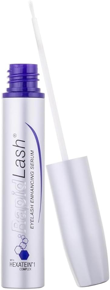 RapidLash Eyelash Enhancing Serum with HEXATEIN 1 Complex – Lash Serum for Eyelashes Conditioning & Hydrating – Longer-Looking, Fuller and Thicker Appearing Lashes – 3 mL / 0.1 fl oz - Product Image