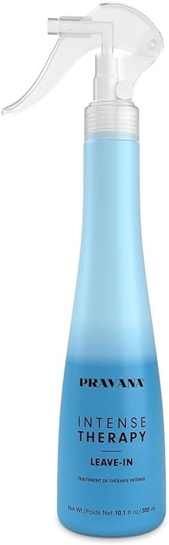 Pravana Intense Therapy Leave-In Conditioner Spray Treatment & Detangler | Instantly Detangles & Hydrates | Equalizes Hair Porosity | For All Hair Types | Strengthens & Softens Hair | 10 Fl Oz - Product Image
