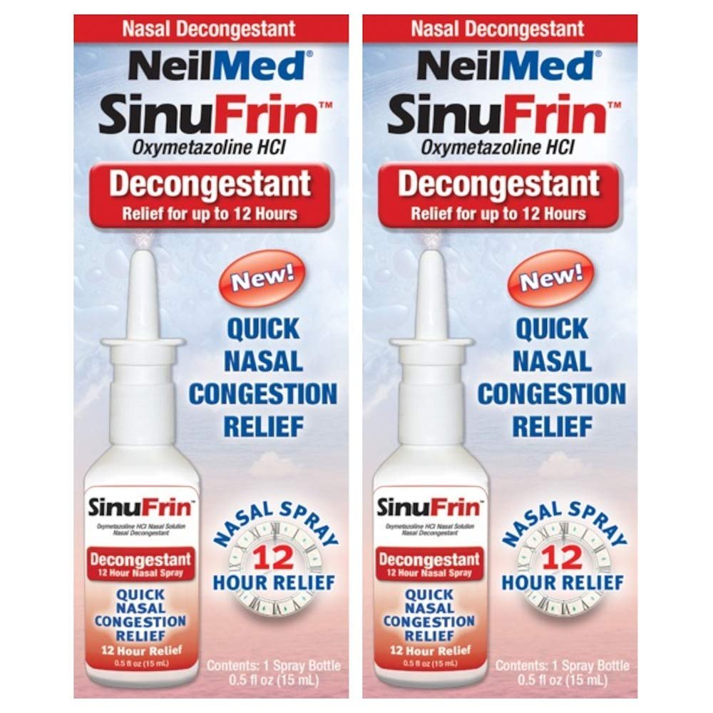 SINUFRIN Nasal Spray DCONGSTNT 15 ML, Pack of 2SINUFRIN Nasal Spray DCONGSTNT 15 ML, Pack of 2 - Product Image