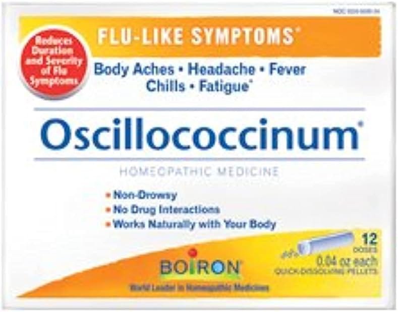 Boiron Oscilloccinum , 12 DOSE, 0.04 oz each - Product Image