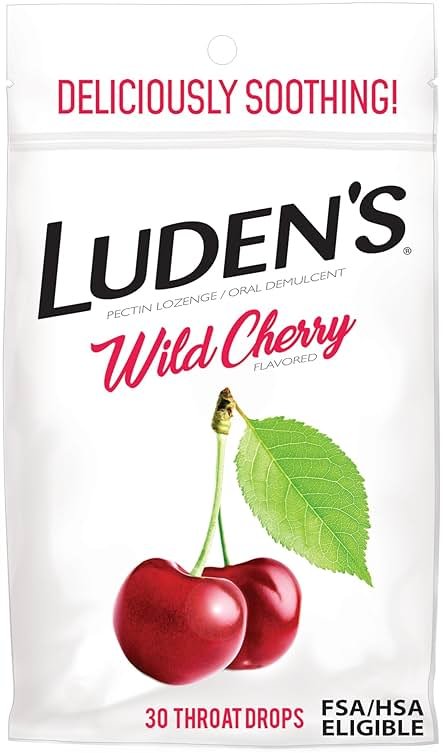 Luden's Throat Drops Wild Cherry 30 Drops - Product Image