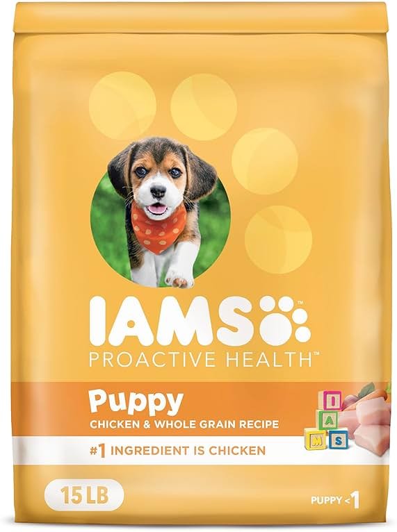 IAMS Proactive Health Dry Dog Food, Premium Dog Food Dry Recipe, 15 lb. Bag - Product Image