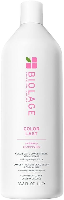 Biolage Color Last Shampoo - For Color-Treated Hair, Nourishes, Strengthens, Hydrates and Adds Shine, Soybean Oil & Stearic Acid, Paraben & Mineral Oil-Free, Vegan - Product Image