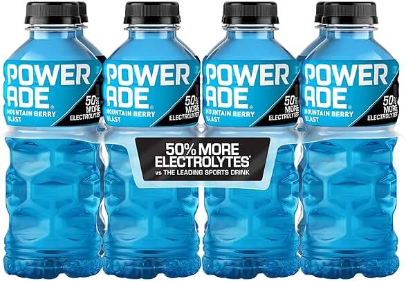 POWERADE Mountain Berry Blast, 20 fl oz, 8 Pack - Product Image
