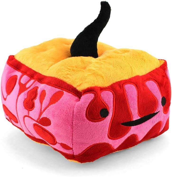 I Heart Guts Skin Plush - 9" Cute Educational Body Tissue Toy for Dermatology & Eczema - Funny Get Well Gift for Nurse Patients & Medical Student STEM Anatomy Plushie - Product Image